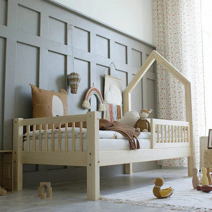 Παιδικό Κρεβάτι Mali 160x90 Φυσικο 19εκ.- Ετοιμοπαράδοτο