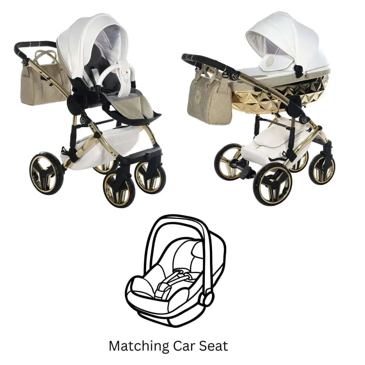 Παιδικό Καρότσι Junama GLITTER V3