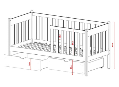 Παιδικό κρεβάτι ALICJA
