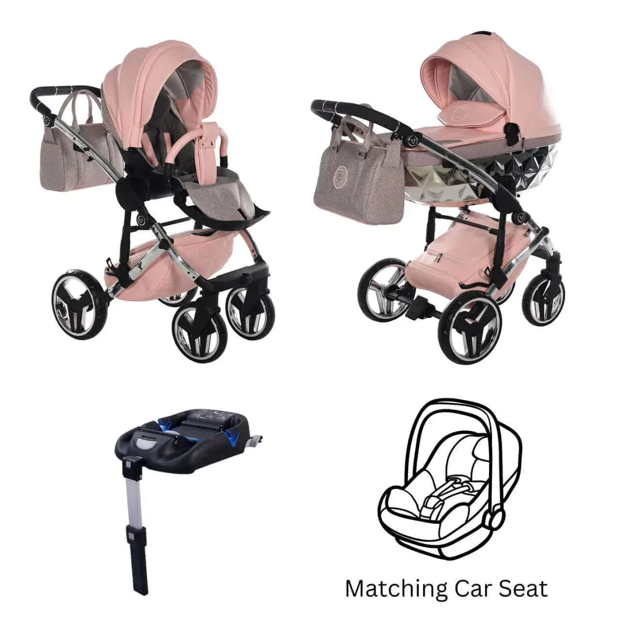 Παιδικό Καρότσι Junama GLITTER V3