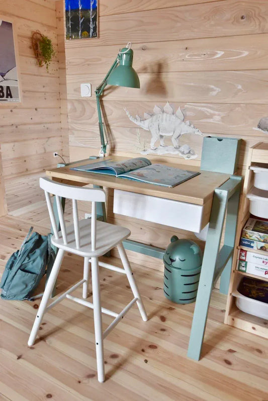 Παιδικό Γραφείο φυσικό/λαδί- Ετοιμοπαράδοτο