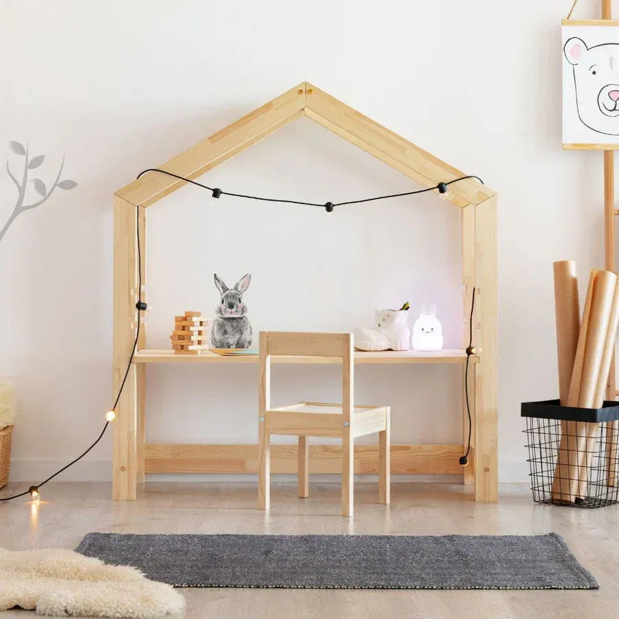 Παιδικό Γραφείο Montessori  φυσικό χωρίς καρέκλα- Ετοιμοπαράδοτο