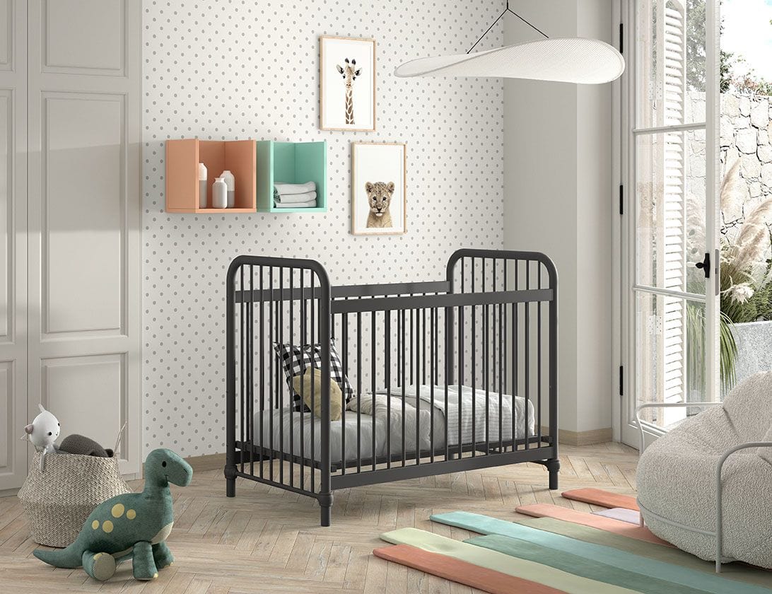 Μεταλλική βρεφική Κούνια BRONXX 60x120
