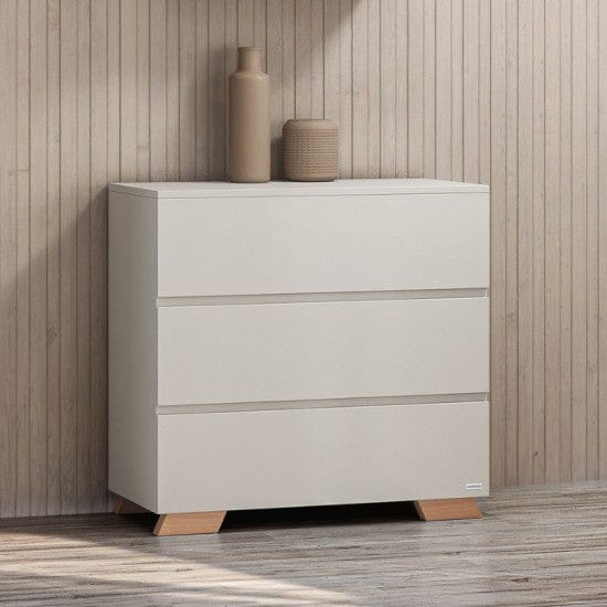 Βρεφική Συρταριέρα OSLO WHITE με 3 συρτάρια