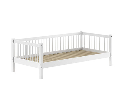 Παιδικό κρεβάτι σπιτάκι Forrest 90x200 με αποσπώμενη σκεπή λευκό