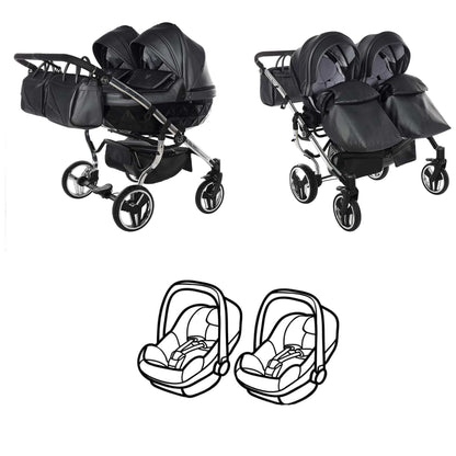 Παιδικό Καρότσι Junama FLUO DUO