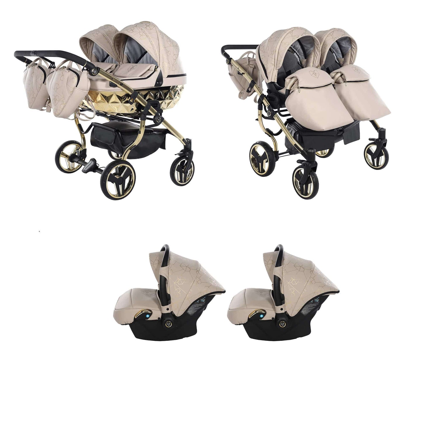 Παιδικό Καρότσι Junama HEART DUO