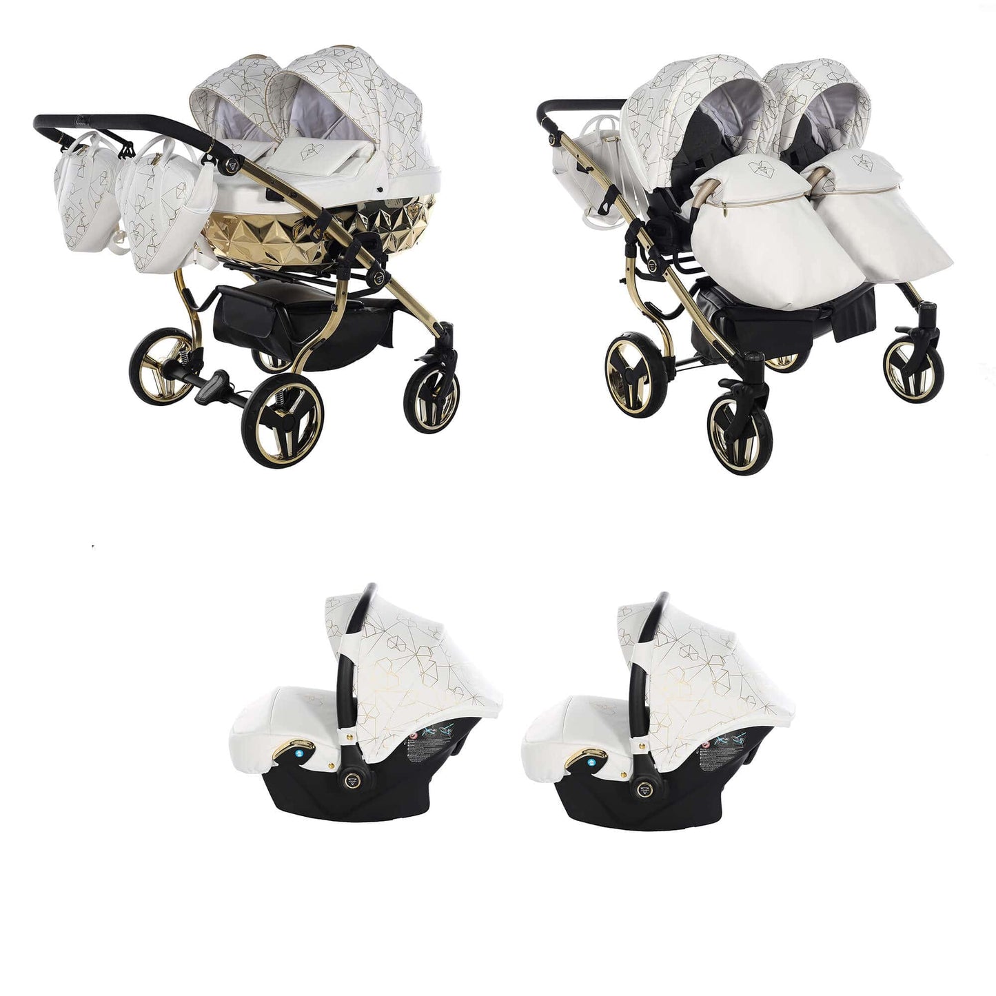 Παιδικό Καρότσι Junama HEART DUO