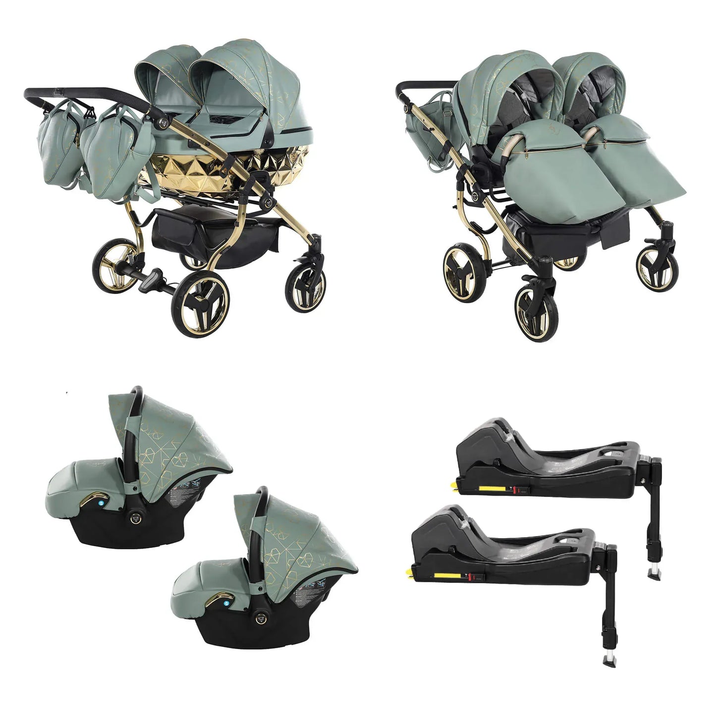 Παιδικό Καρότσι Junama HEART DUO