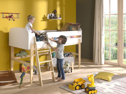 Υπερυψωμένο παιδικό κρεβάτι Kiddy 90x200