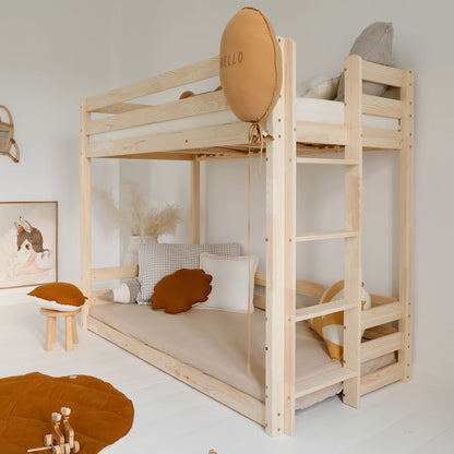 Κουκέτα σπιτάκι Basic Bunk bed με ίσιο κάγκελο