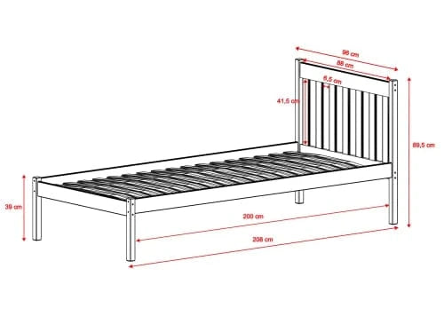Κρεβάτι MARTIN 90x200