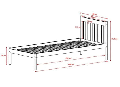 Κρεβάτι MARTIN 90x200