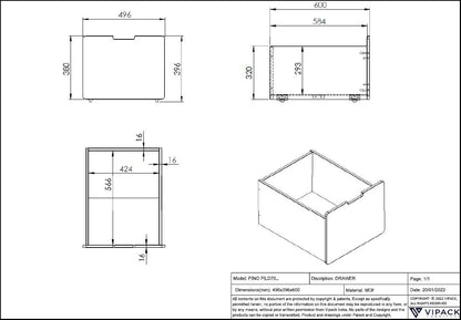 Υπερυψωμένο παιδικό κρεβάτι Pino 90x200