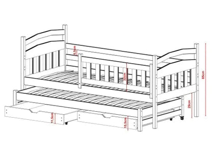 Κρεβάτι καναπές Galaxy