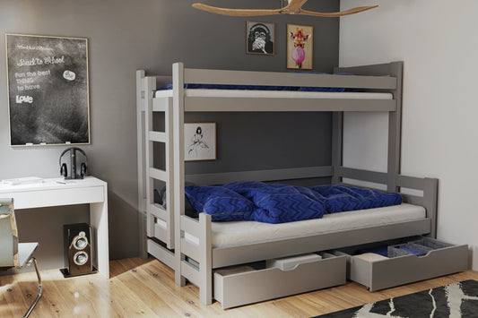 Παιδική κουκέτα Beniamin με αποθηκευτικό χώρο