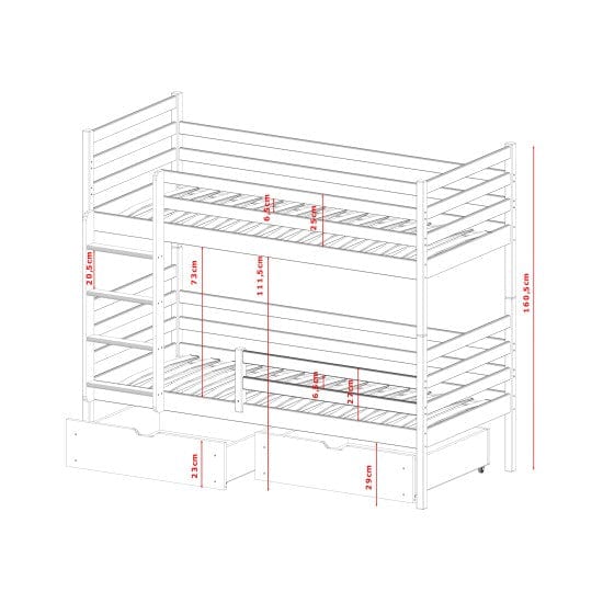 Διαιρούμενη κουκέτα NEMO
