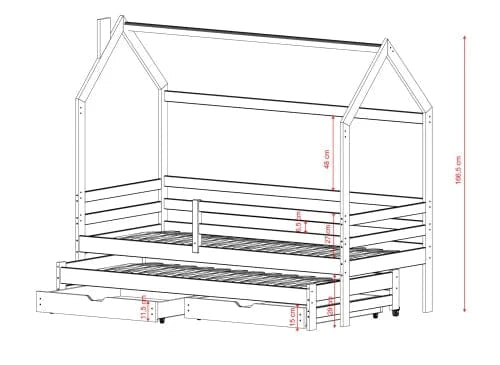 Κρεβάτι σπιτάκι Disney