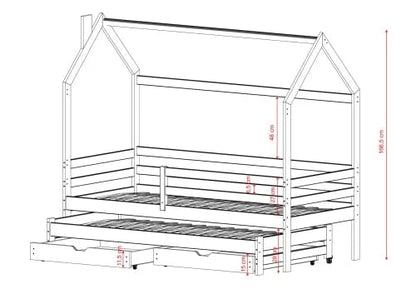 Κρεβάτι σπιτάκι Disney