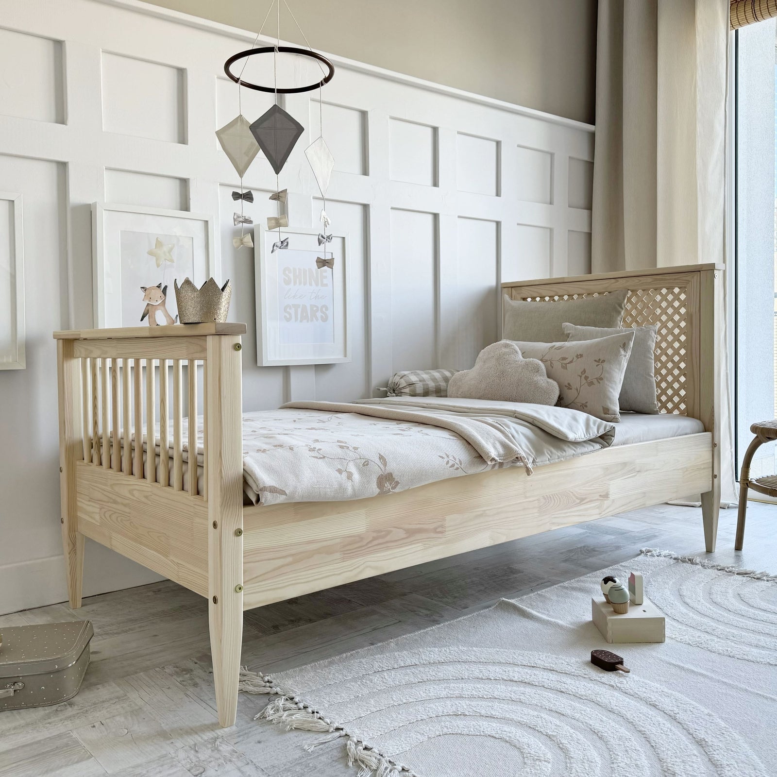 Παιδικό Κρεβάτι Boho Grid 