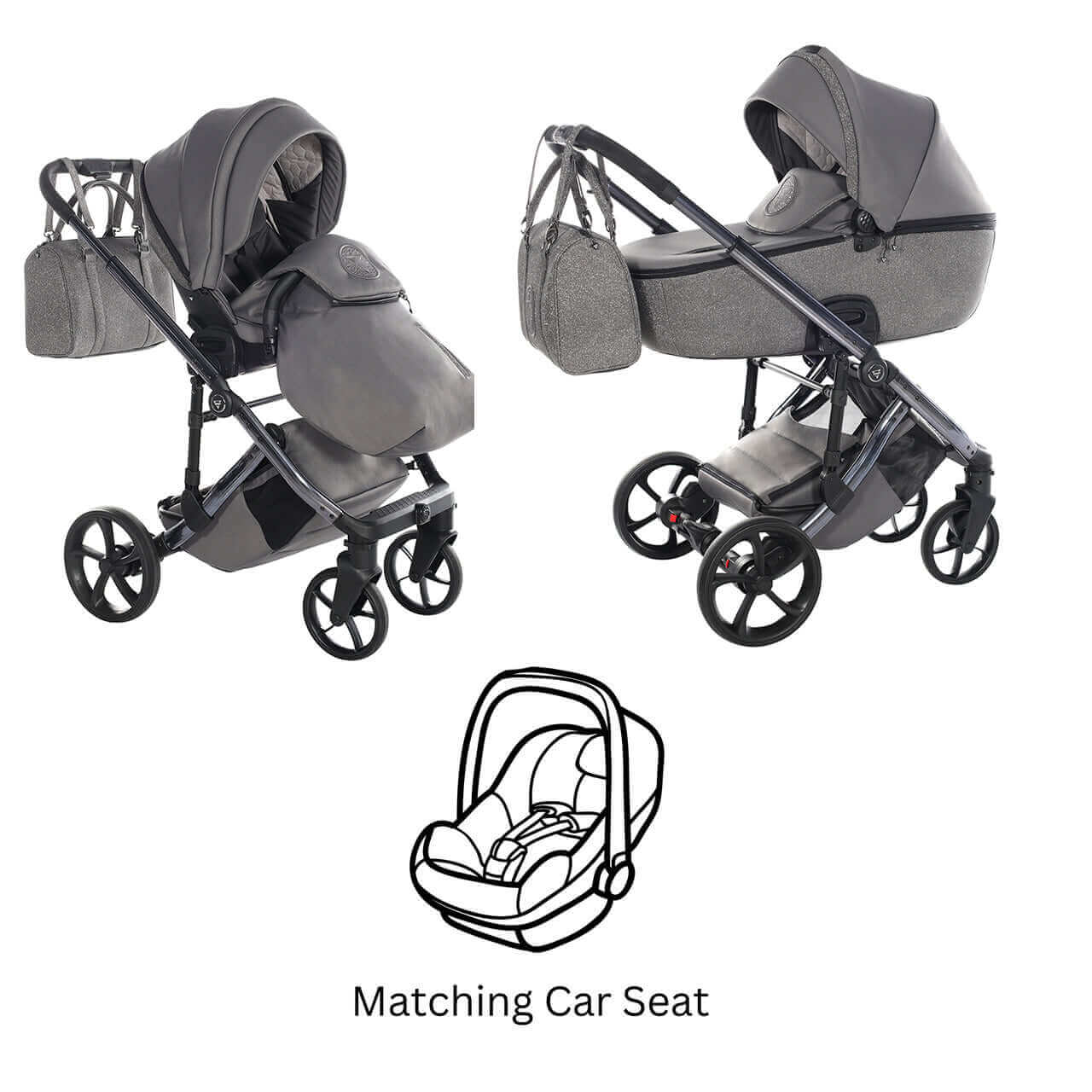 Παιδικό Καρότσι Junama GLITTER V3