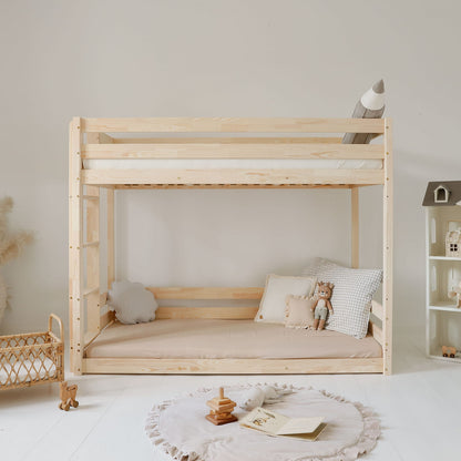 Κουκέτα σπιτάκι Basic Bunk bed με ίσιο κάγκελο
