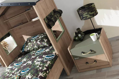Κομοδίνο Camp με 2 συρτάρι