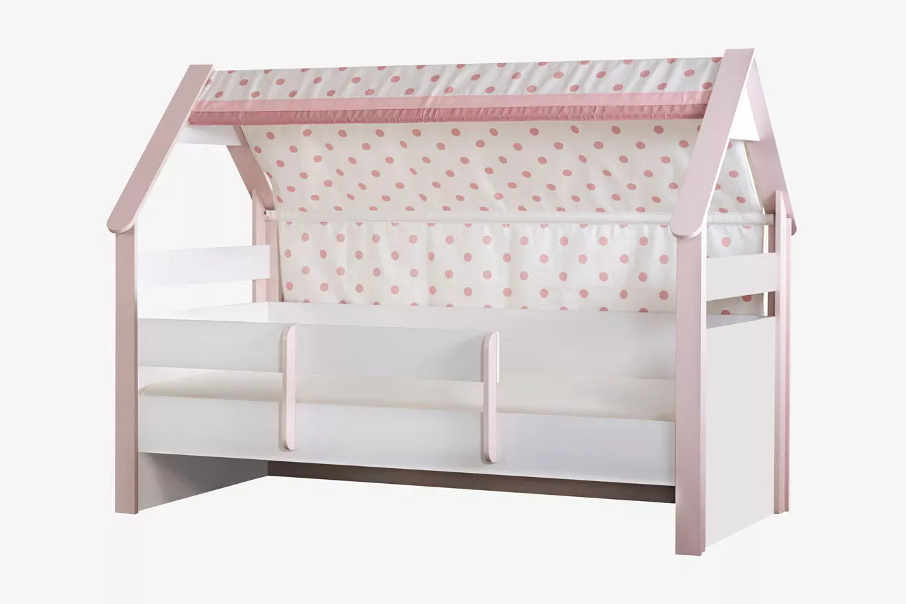 Κρεβάτι Σπιτάκι Montessori Pink 100x200cm