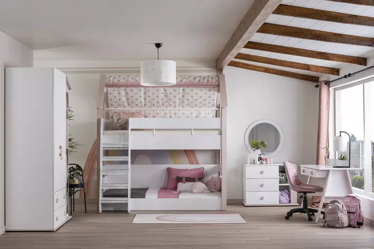 Κουκέτα Σπιτάκι Montessori Pink