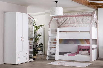 Κουκέτα Σπιτάκι Montessori Pink