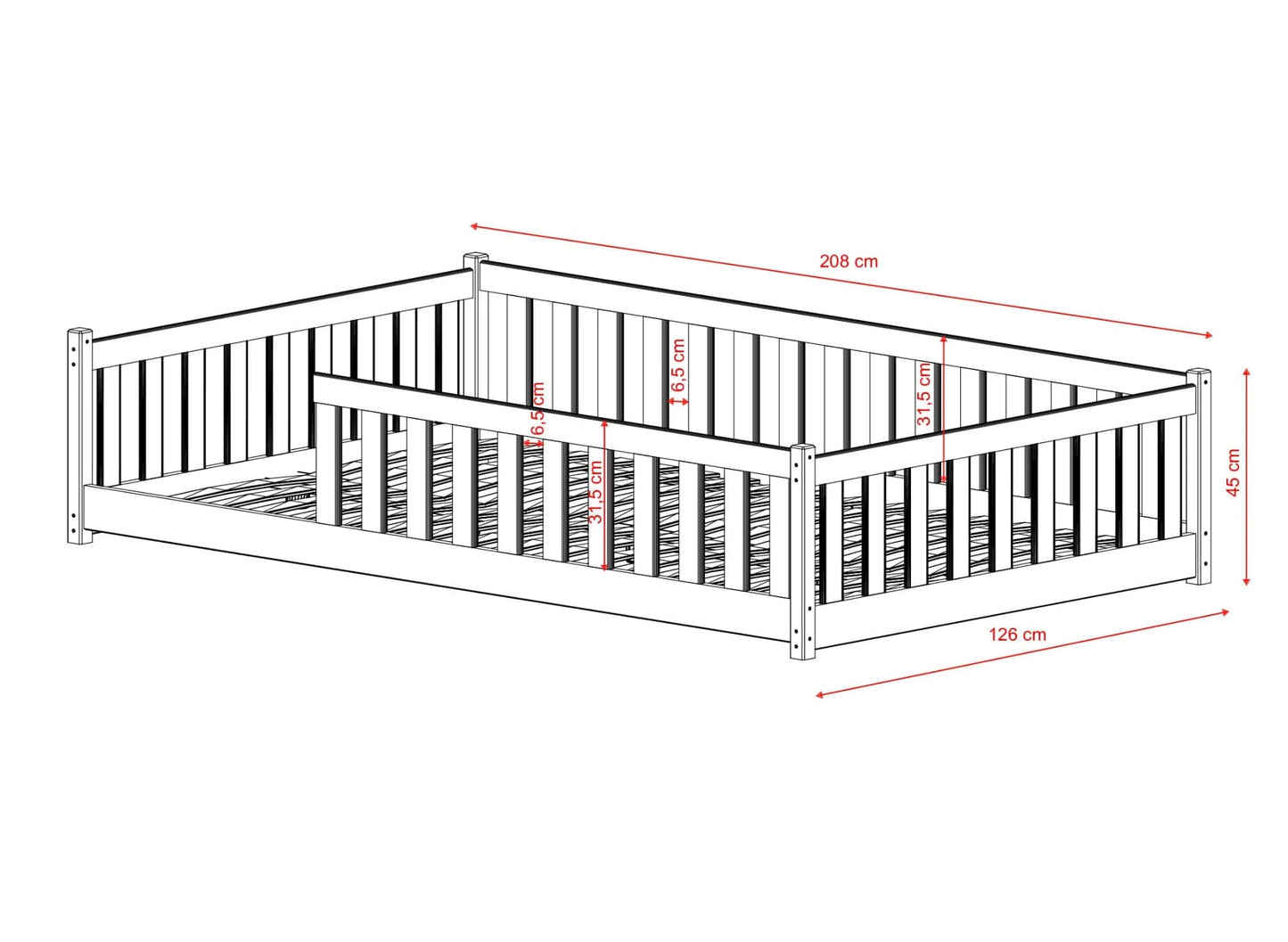 Κρεβάτι OTIS 120x200