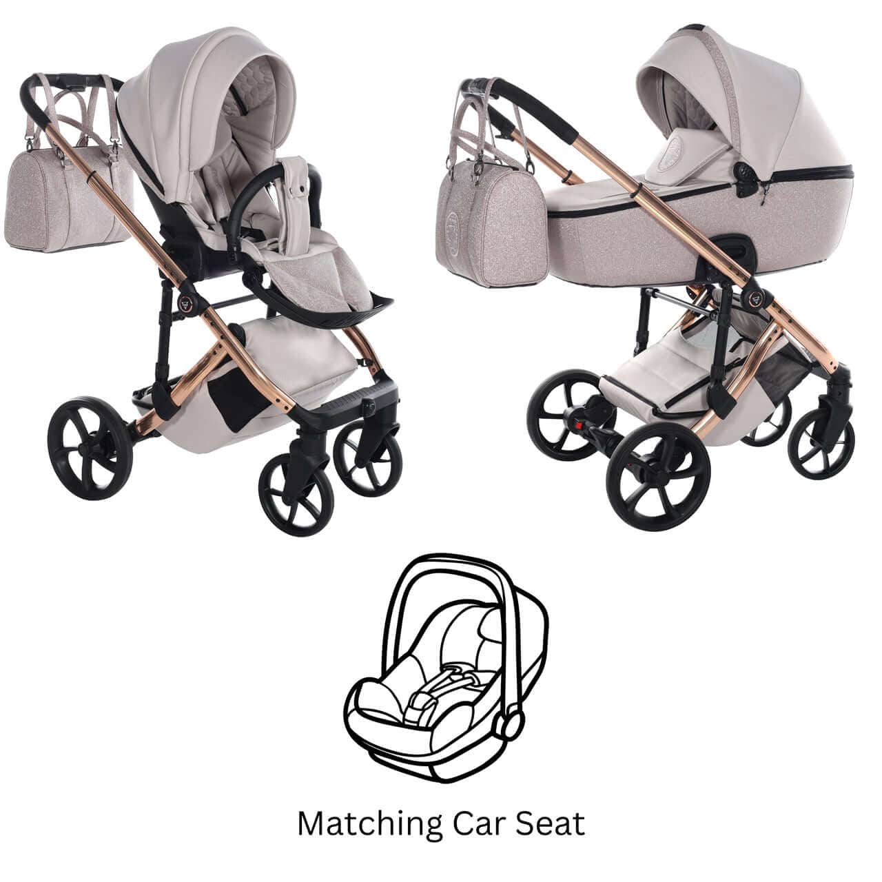 Παιδικό Καρότσι Junama GLITTER V3