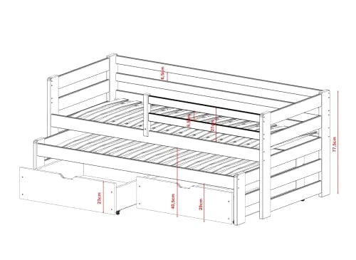 Κρεβάτι καναπές Senso