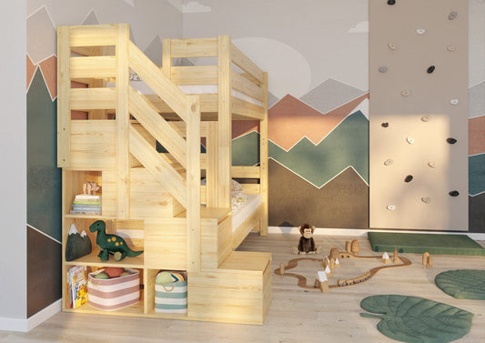 Κουκέτα Sosna με σκαλοπάτια